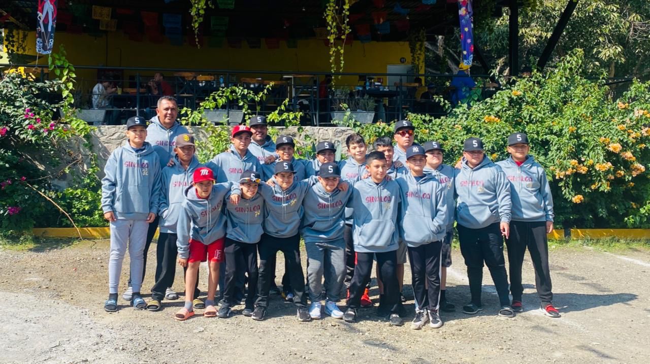 La Selección sinaloense de béisbol ya está en Aguascalientes para el Torneo de las Calaveras U11