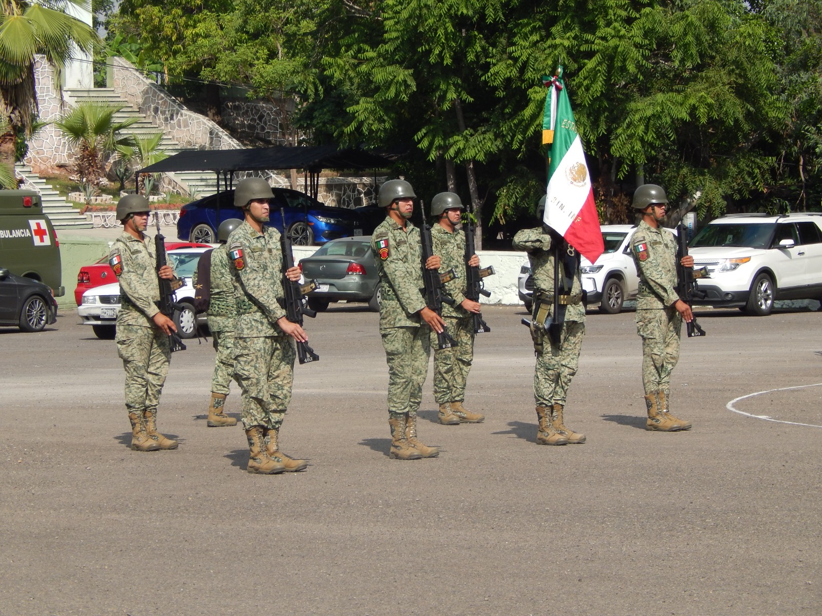 19 elementos militares, fueron ascendidos al grado inmediato superior en Mazatlán