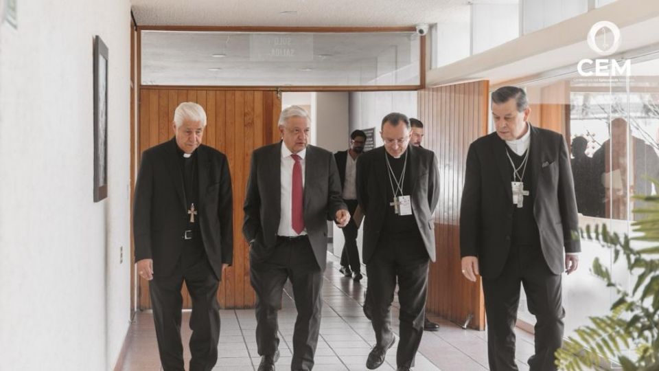 López Obrador sostuvo reunión con miembros del Episcopado Mexicano ¿Qué temas trataron?