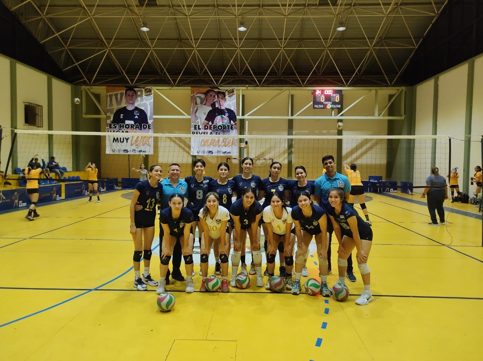 Águilas UAS clasifica a la final de la Liga Universitaria de volibol femenil en Culiacán