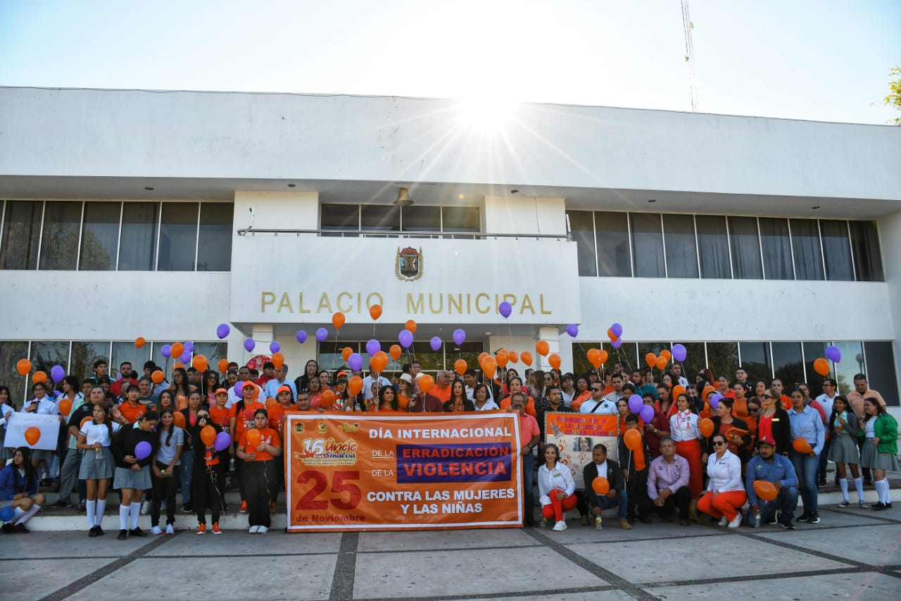 Angostura se pinta de naranja el marco del Día Internacional de la Erradicación de la Violencia Contra las Mujeres