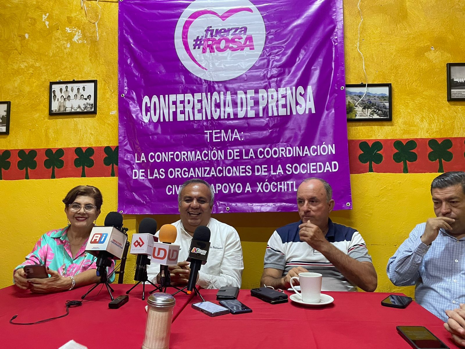 Anuncia Fuerza Rosa la conformación de los comités estatales de apoyo a Xóchit Gálvez