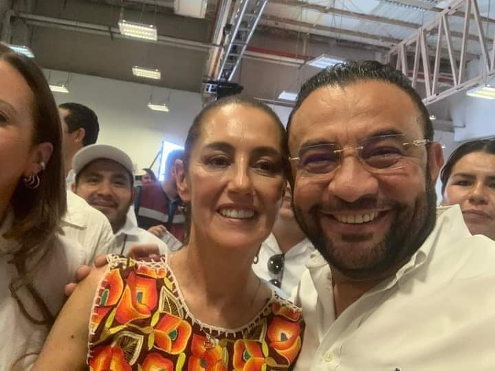 Confirma Marco Osuna que va por la alcaldía de Juan José Ríos haciendo equipo con Claudia Sheinbaum en Morena