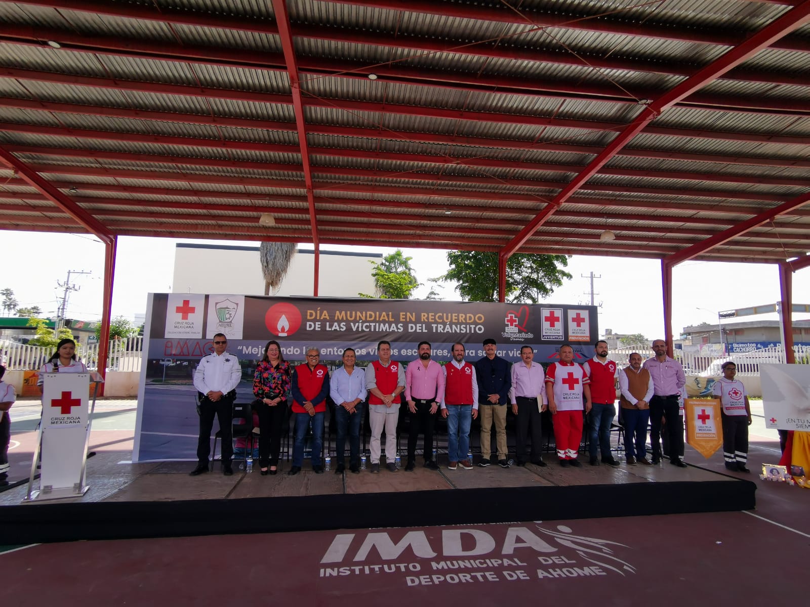 Conmemora Cruz Roja Los Mochis “Día Mundial de Victimas de Transito”