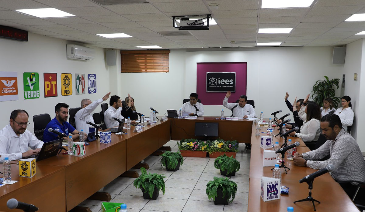 Aprueba IEES sustitución de candidaturas por renuncias del PT, PVEM, MC y PES