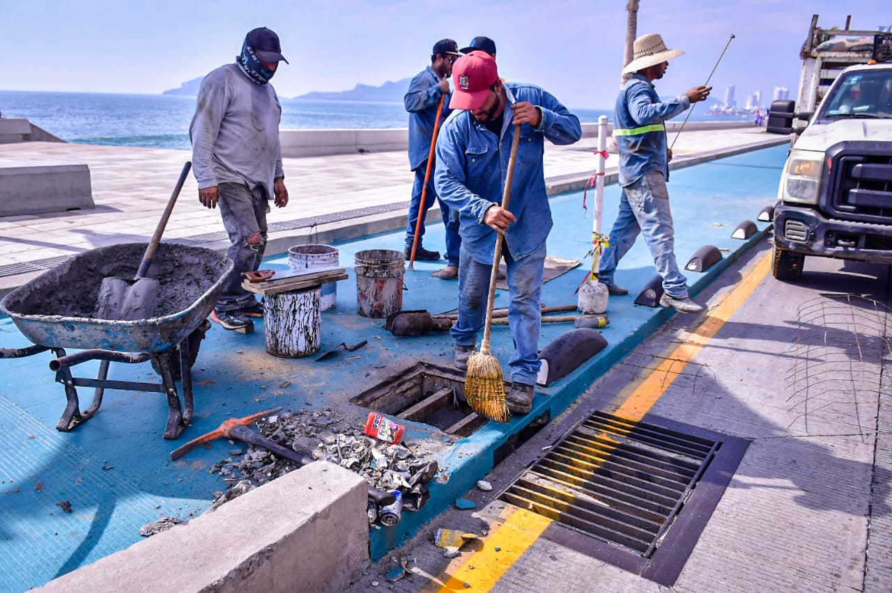 De cara a reunión de la FCCA intensifican limpieza y mantenimiento en Mazatlán