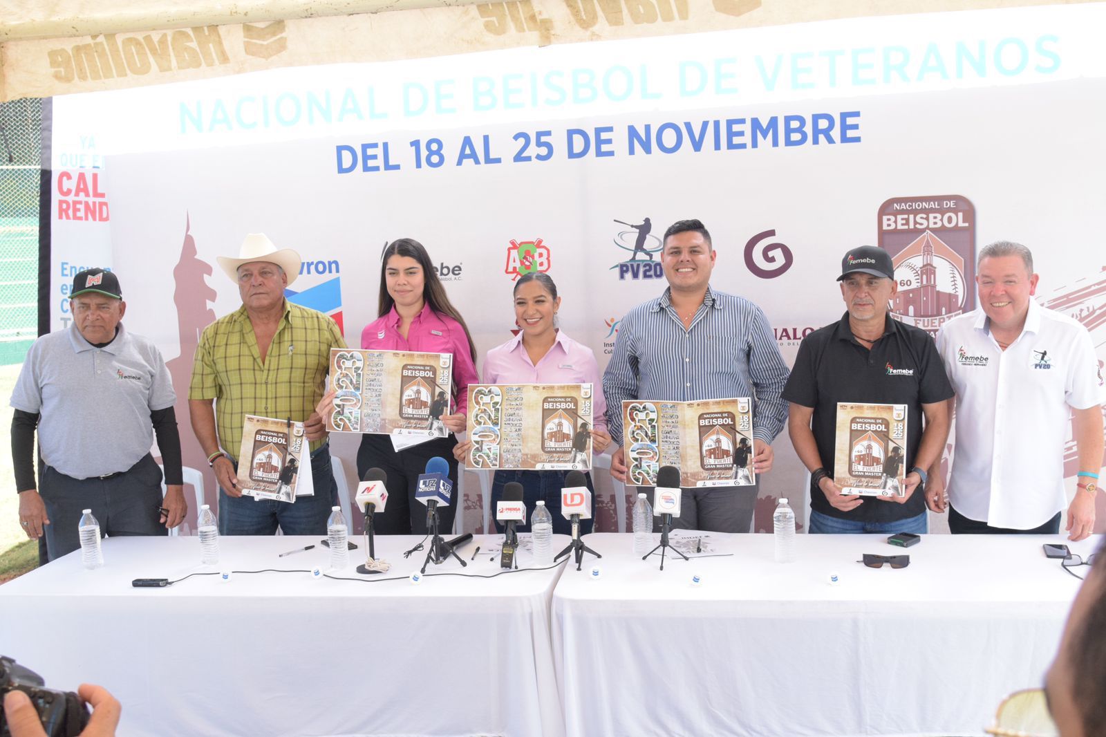 Definen rol de juegos para el Campeonato Nacional de Beisbol 60 años y más en El Fuerte
