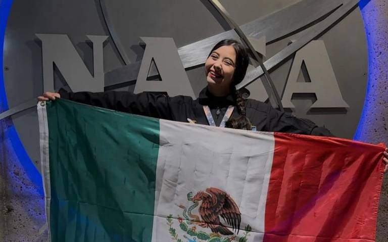 ¡Logró su sueño! Dorely Medina, mexicana de 18 años que participa en el International Air and Space de la NASA