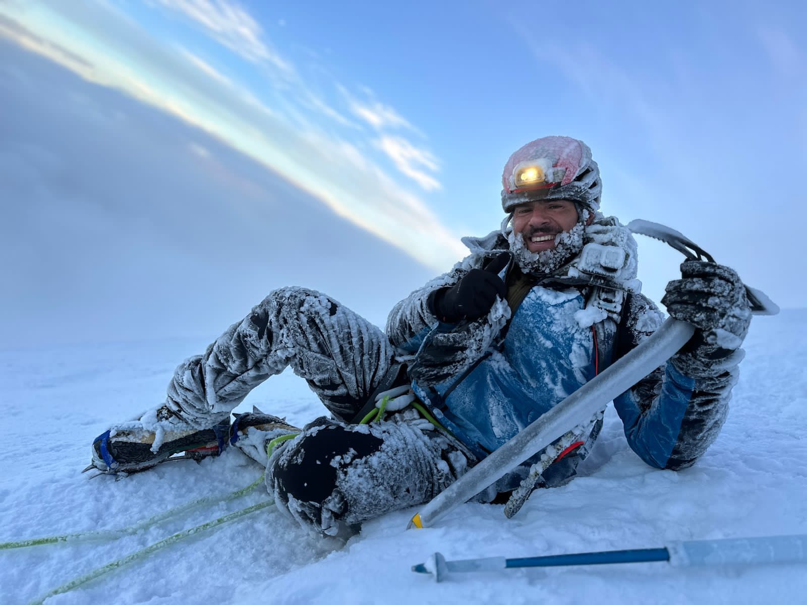 El alpinista sinaloense David Monárrez va por la montaña más alta de América; ascenderá el ‘Aconcagua’ en Argentina