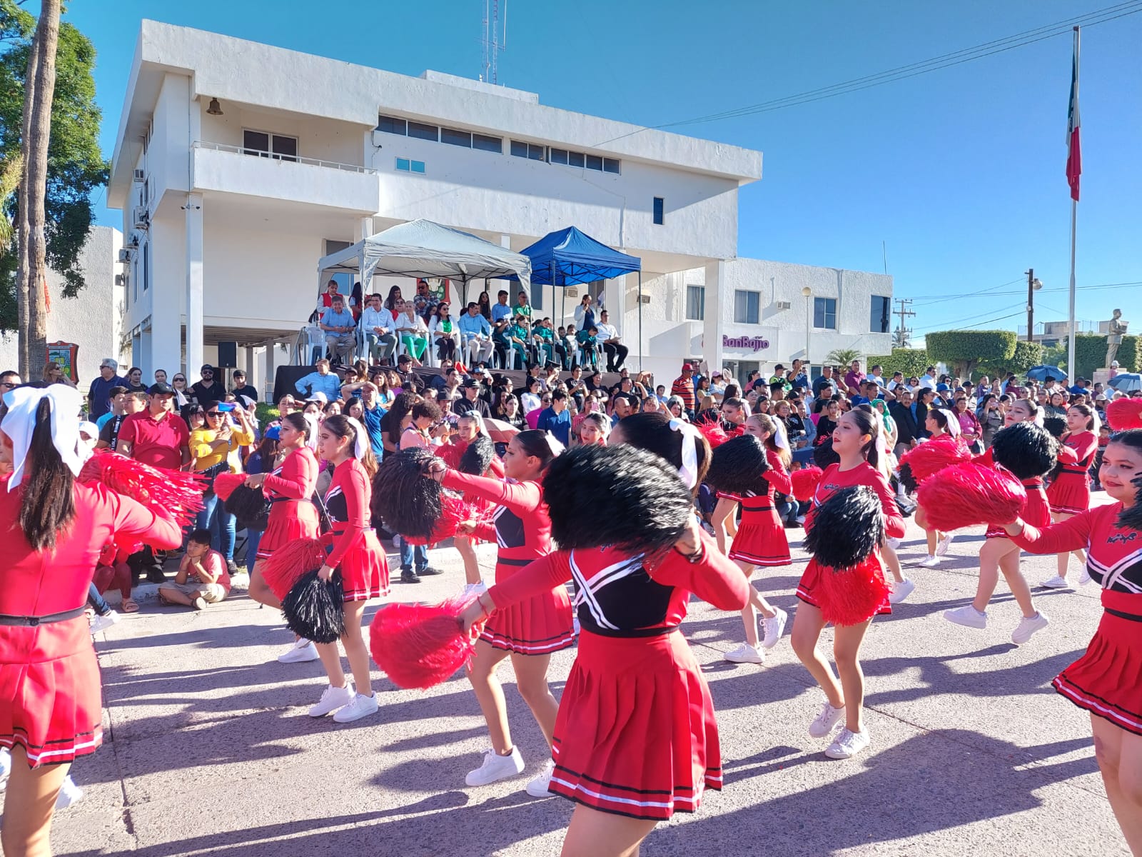 En Guamúchil, autoridades conmemoran  el 113 aniversario de la Revolución Mexicana