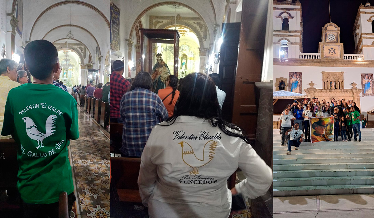 Misa en Guasave para ‘El Vale’, a 17 años del  asesinato de Valentín Elizalde sus fans no lo olvidan