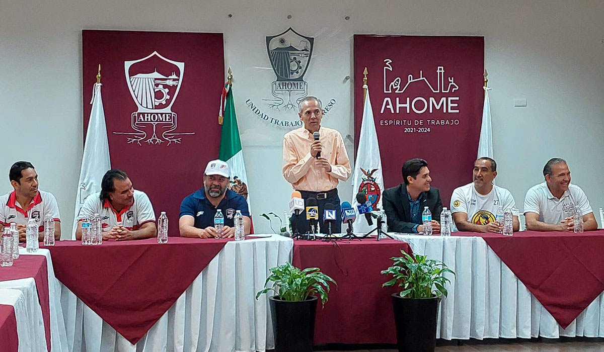 ¡Ya están listas las leyendas! Gerardo Vargas recibió a las Águilas y Chivas para su juego en Los Mochis