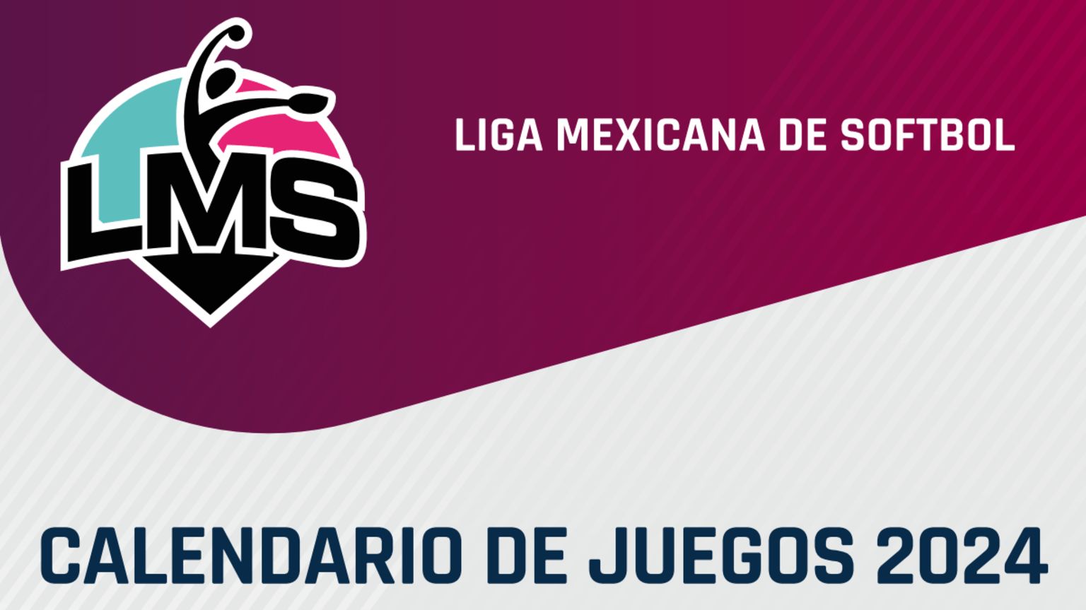 La Liga Mexicana de Softbol Profesional Femenil anuncia el calendario de su primera temporada 2024