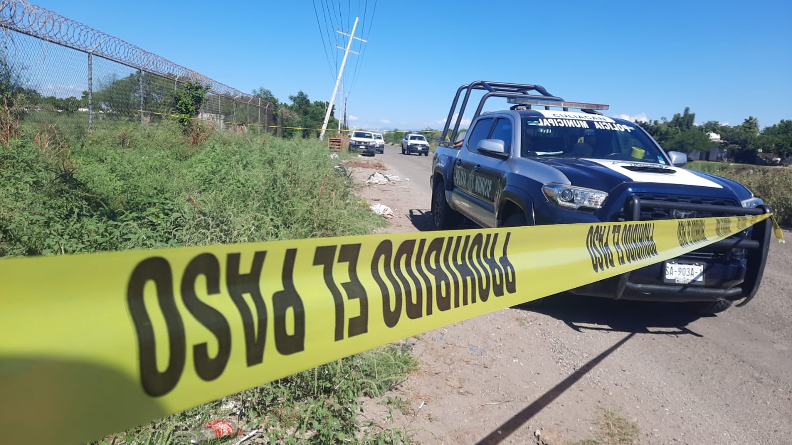 Localizan asesinado a una persona en aparente situación de calle en Culiacán