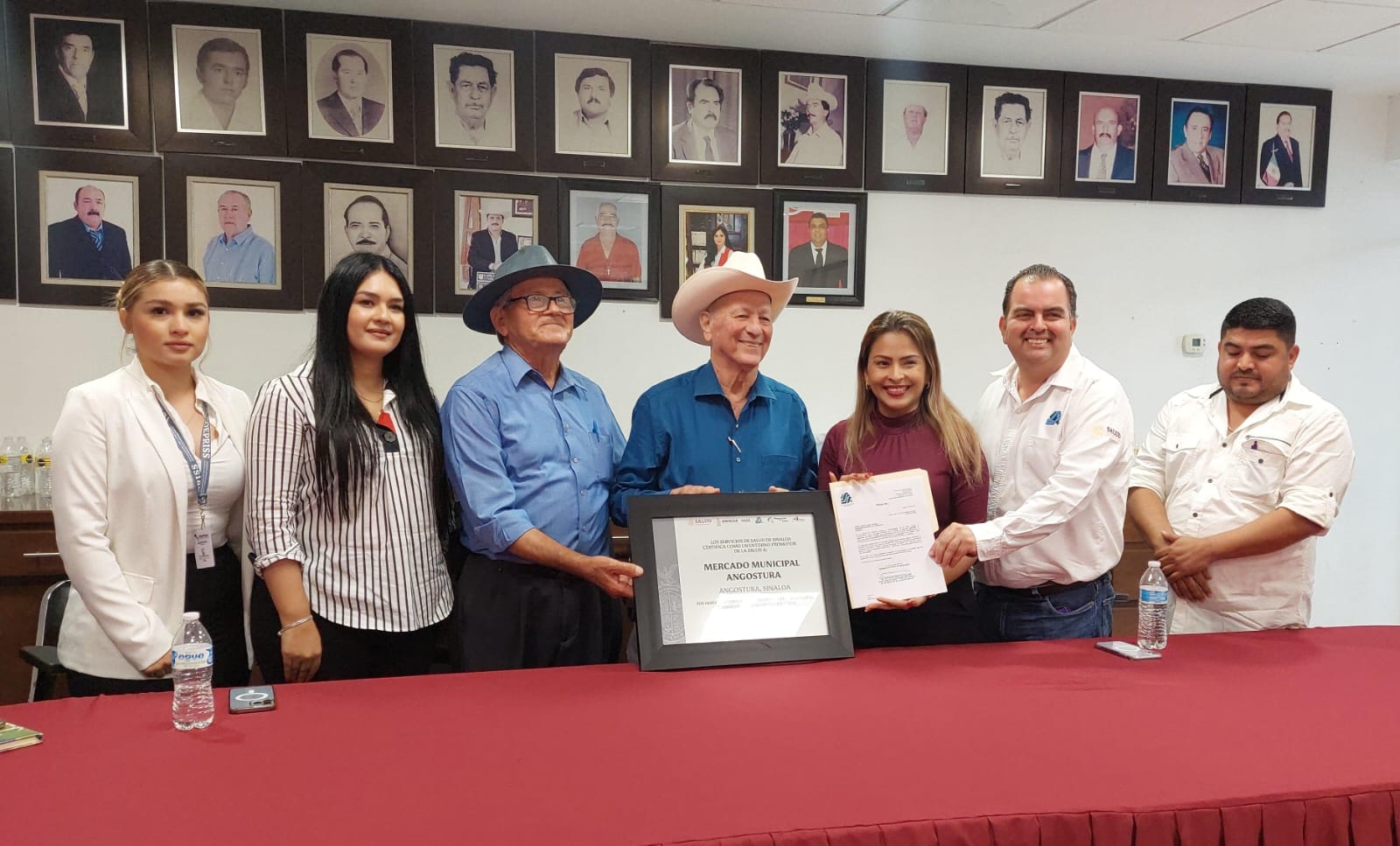 Mercado Municipal de Angostura obtiene certificado como Promotor de la Salud; es el primero del Estado en el año