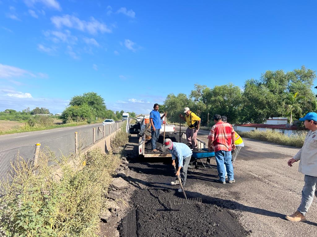 ¿Remedio a los accidentes? Capufe iniciará este martes bacheo por la México 15 en Guasave