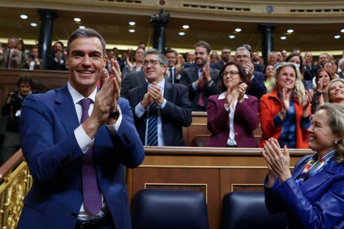Pedro Sánchez unifica al Congreso en España y se reelige como presidente por tercera ocasión