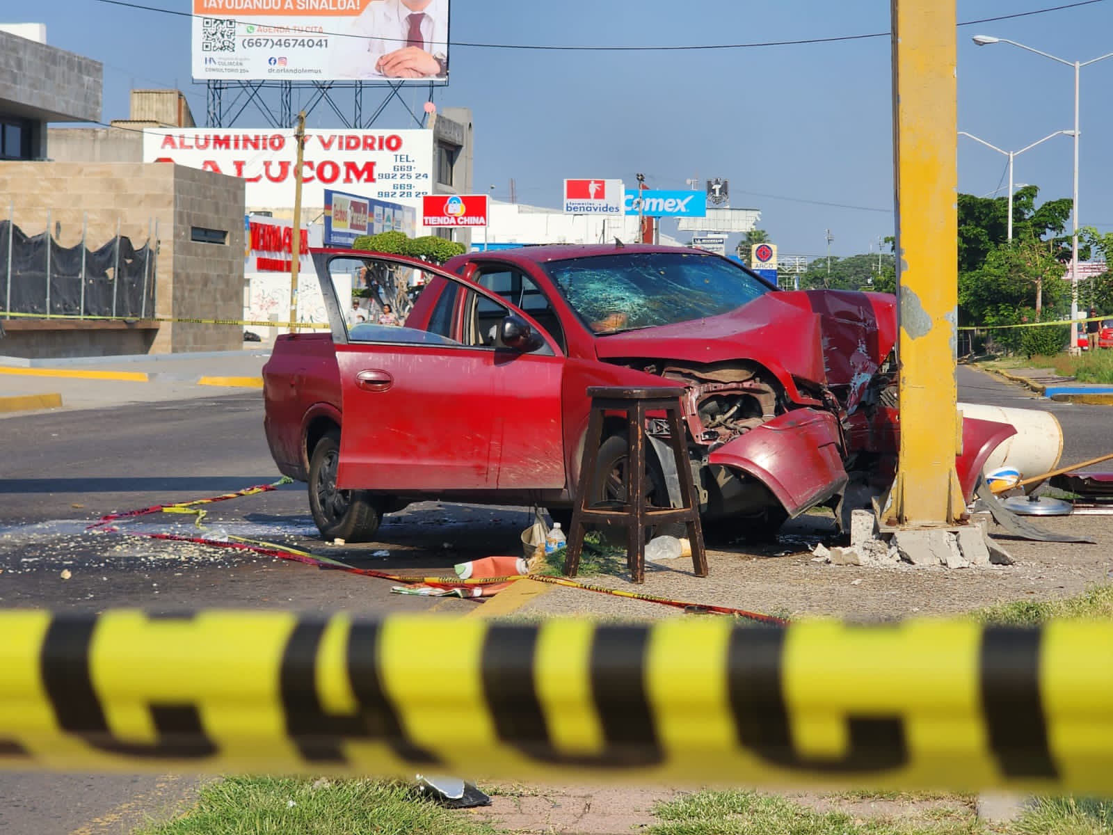 Por presunto infarto muere hombre mientras manejaba sobre Ejército Mexicano en Mazatlán