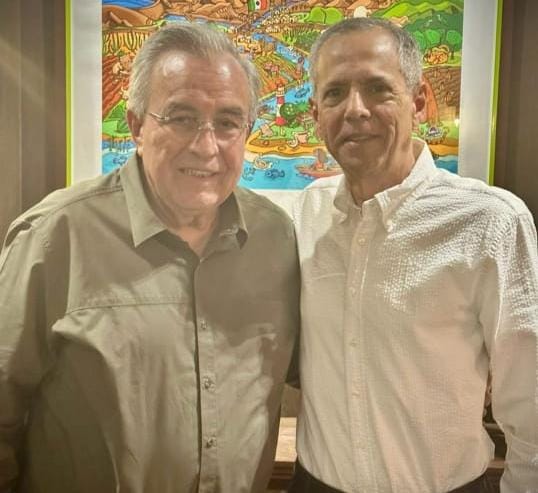 En reunión privada con el Gobernador, consigue Gerardo Vargas Landeros recursos extraordinarios para reparar drenajes