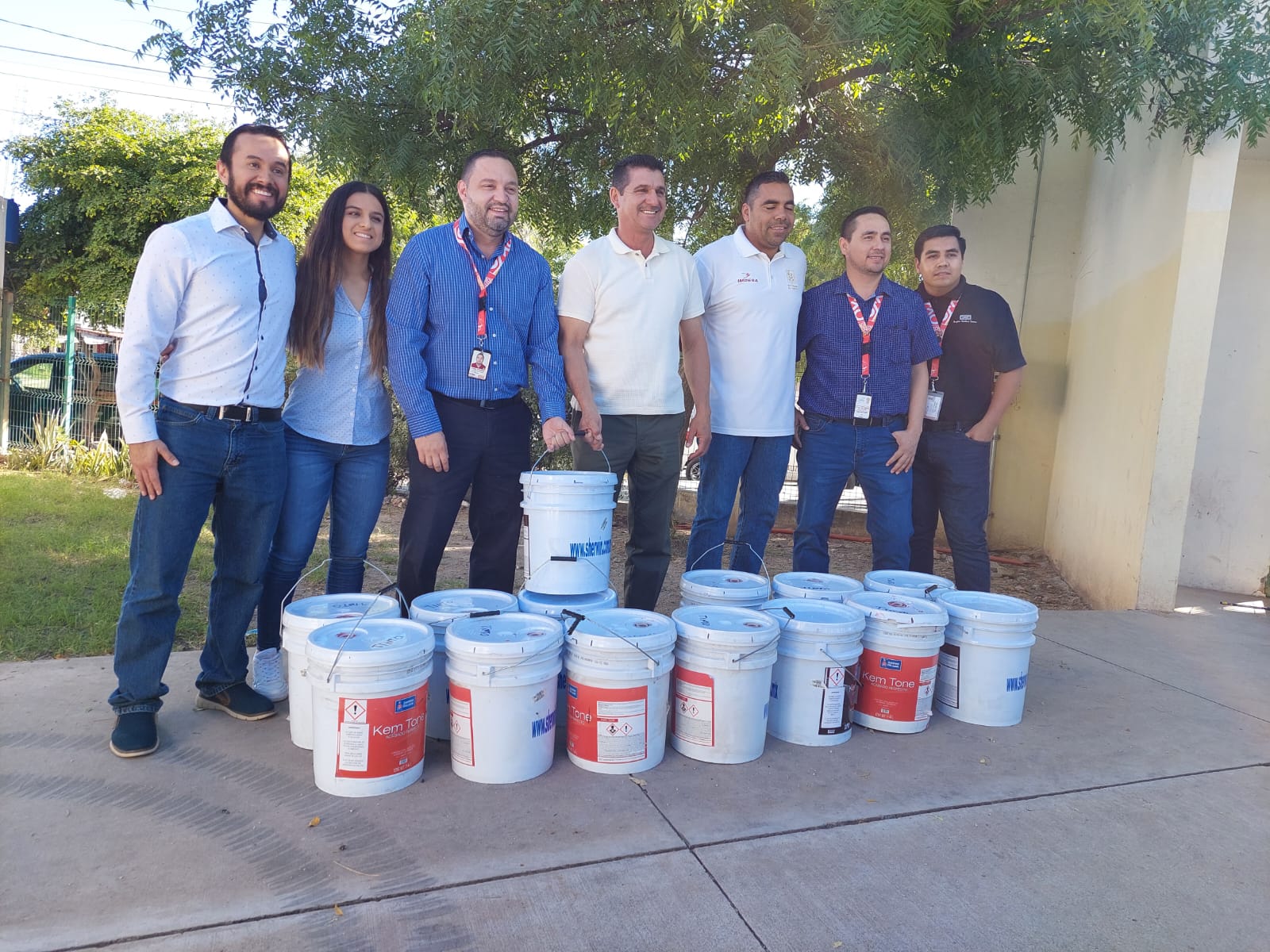 Rehabilitarán espacios deportivos en Guamúchil; recibe ayuntamiento importante donativo de material