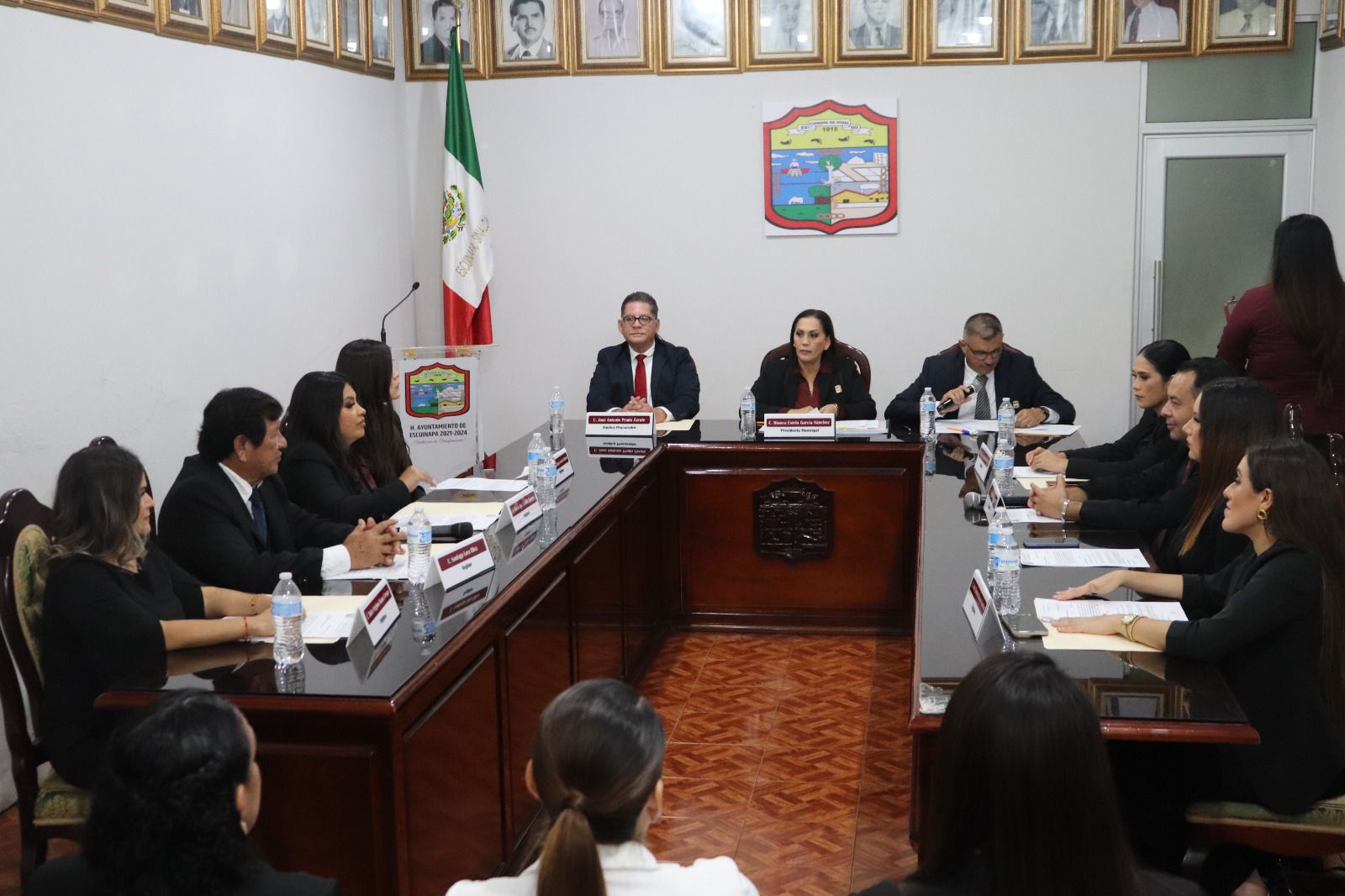 Rinden informes alcaldes del sur, también en Concordia y Escuinapa