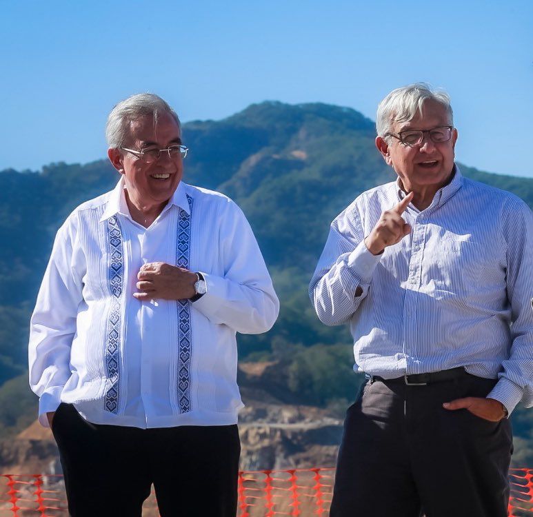 “Un líder que inspira”: Rocha felicita a AMLO por su cumpleaños