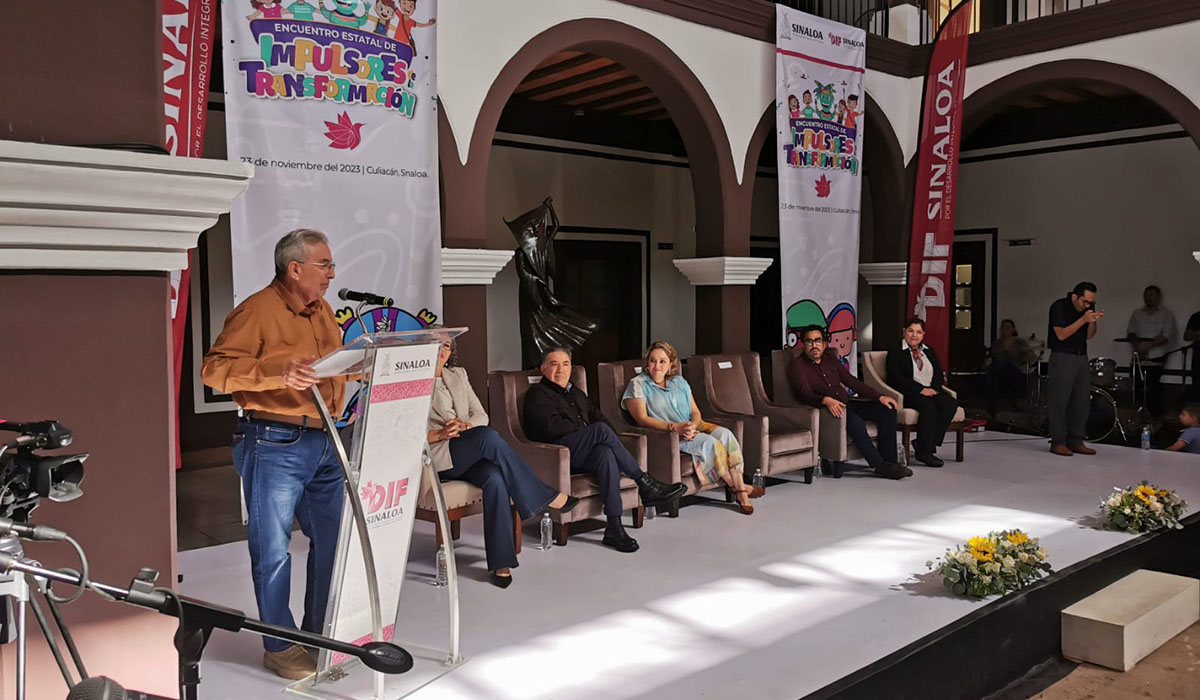 Encabeza Rocha el Encuentro Estatal de Impulsores de la Transformación de los Derechos de Niñas, Niños y Adolescentes