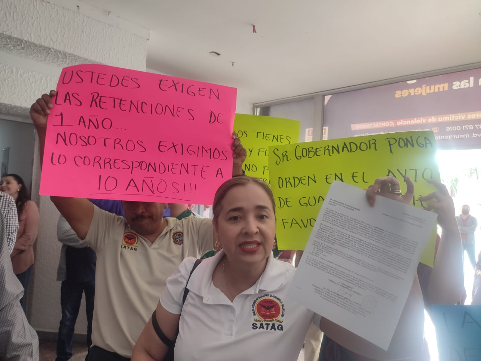Se confrontan sindicatos del Ayuntamiento de Guasave por el Fondo de Ahorro de Vivienda