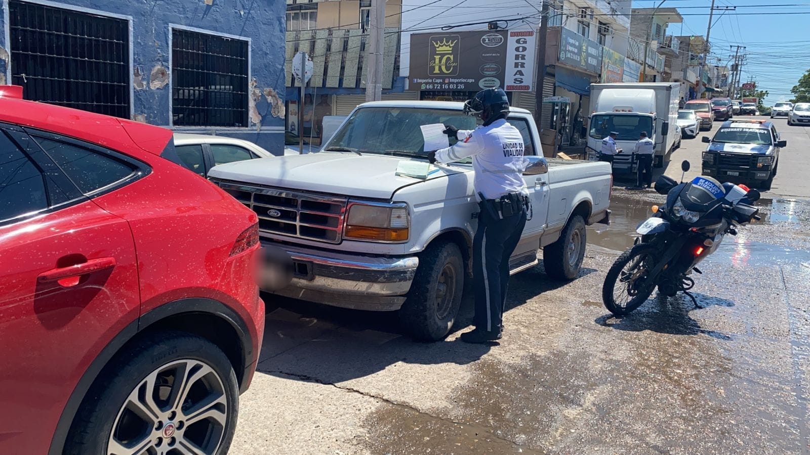 Se han levantado más de 35 mil actas a autos mal estacionados en Culiacán durante 2023: Tránsito