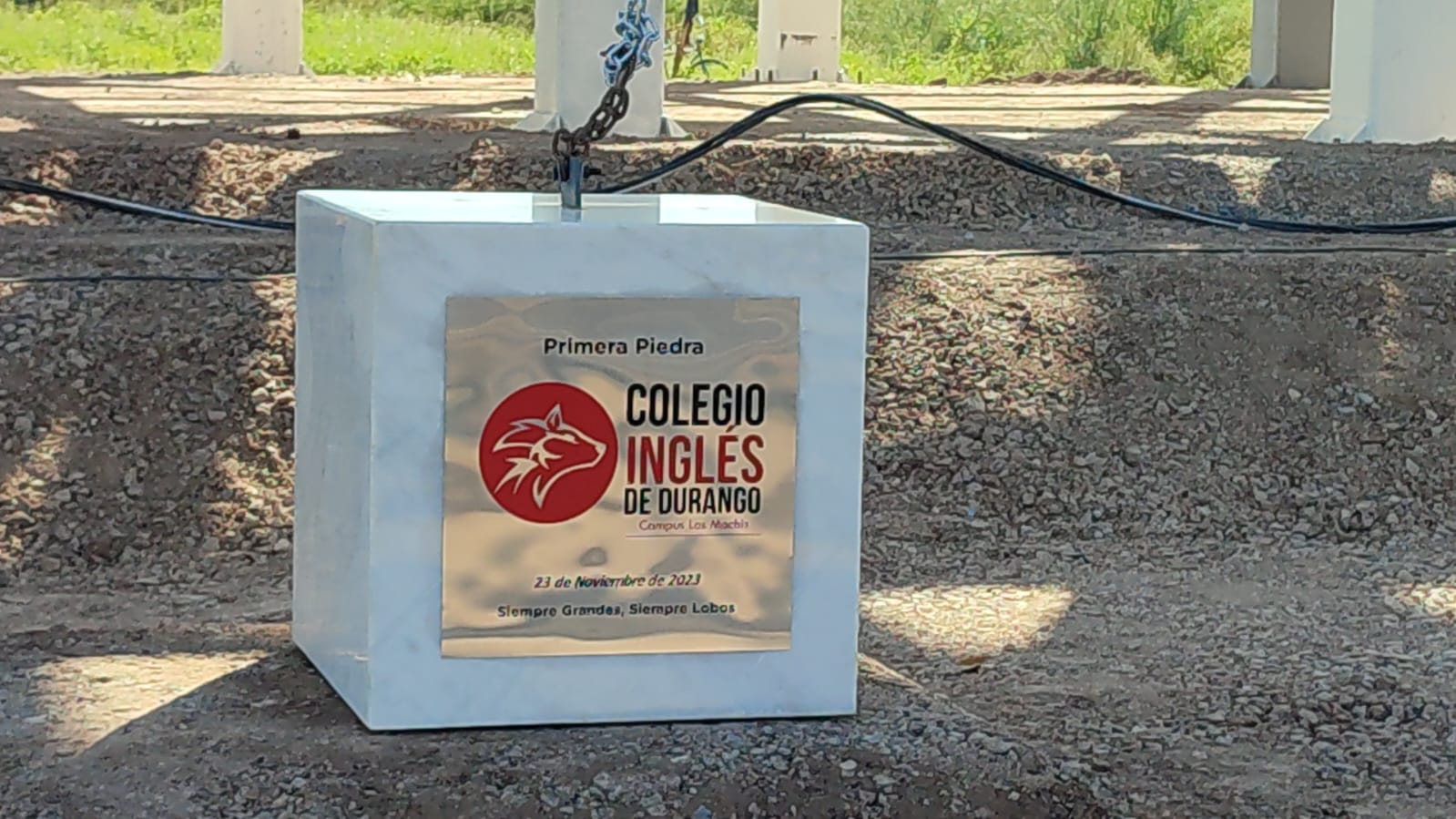 UAD coloca primera piedra del Colegio de Inglés Campus Los Mochis