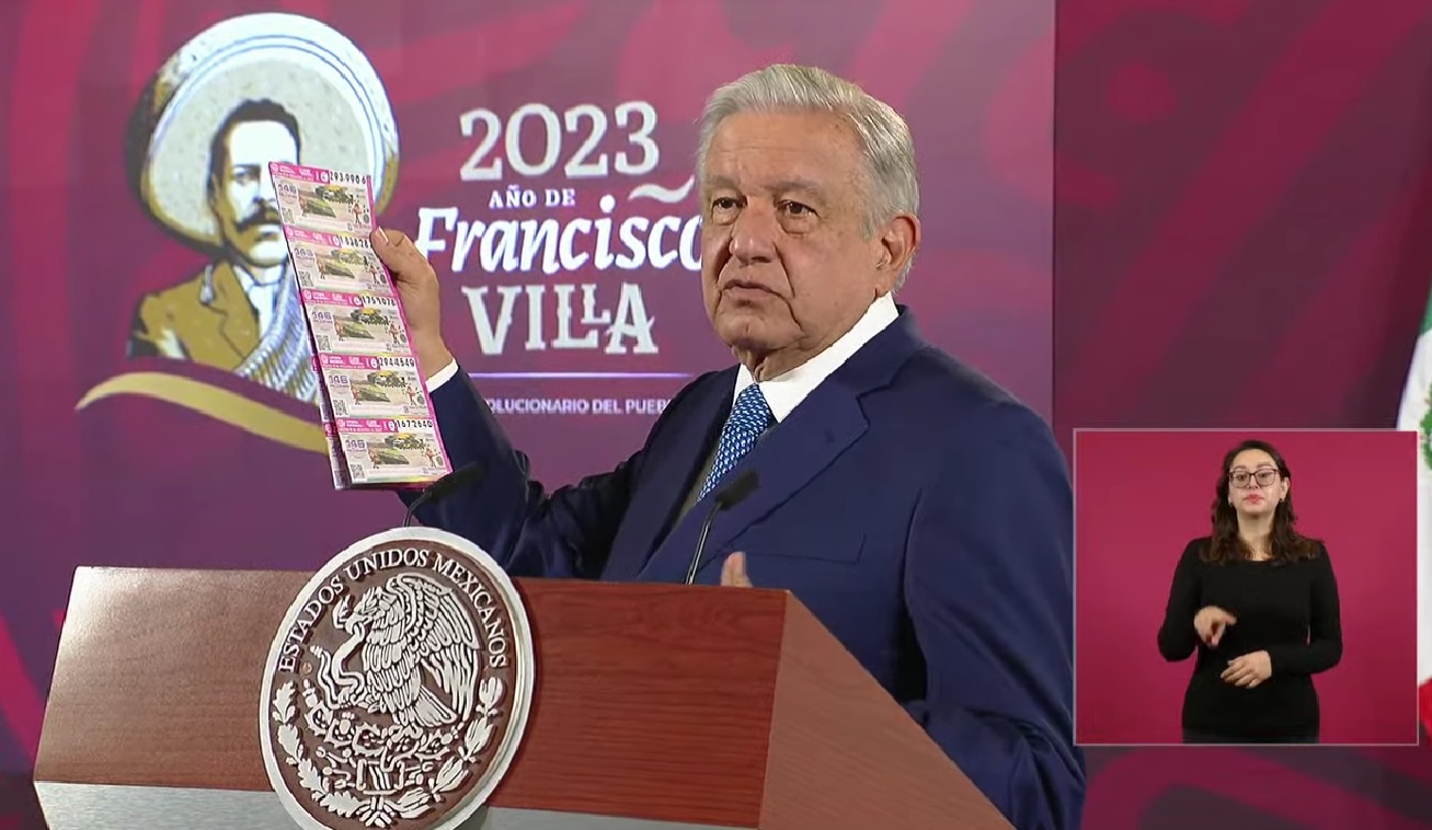Exhorta AMLO a no dejarse engañar con IA y convoca a participar en sorteo de bienes confiscados