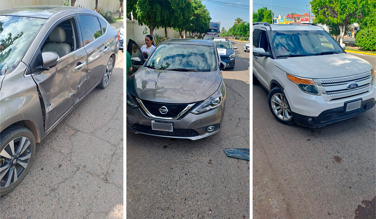 Conductor no cede el derecho de pase en Guasave y provoca un accidente ...