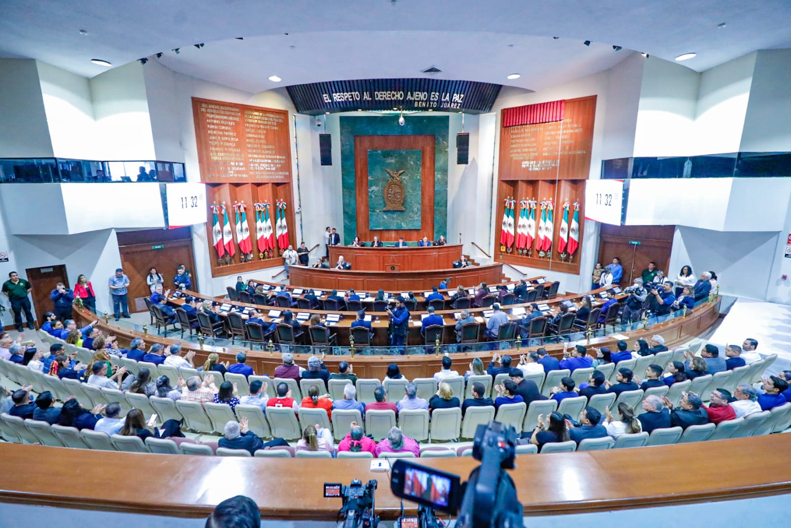 Colocan el nombre del Tecnológico Nacional de México en el muro de honor del Congreso
