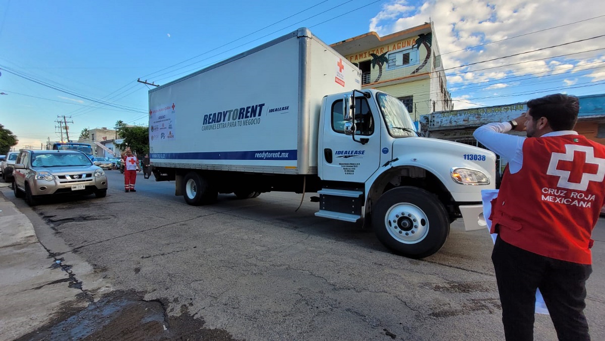 Cruz Roja Mazatlán se suma con ayuda humanitaria para damnificados del huracán Otis en Acapulco, Guerrero