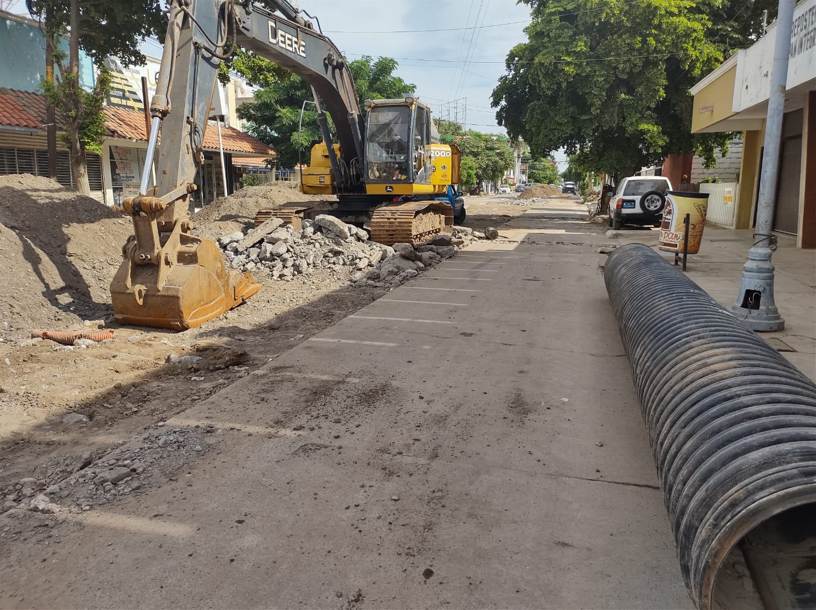 En beneficio a ventas decembrinas, en Guasave abrirán vialidades en reparación y retoman trabajos en enero