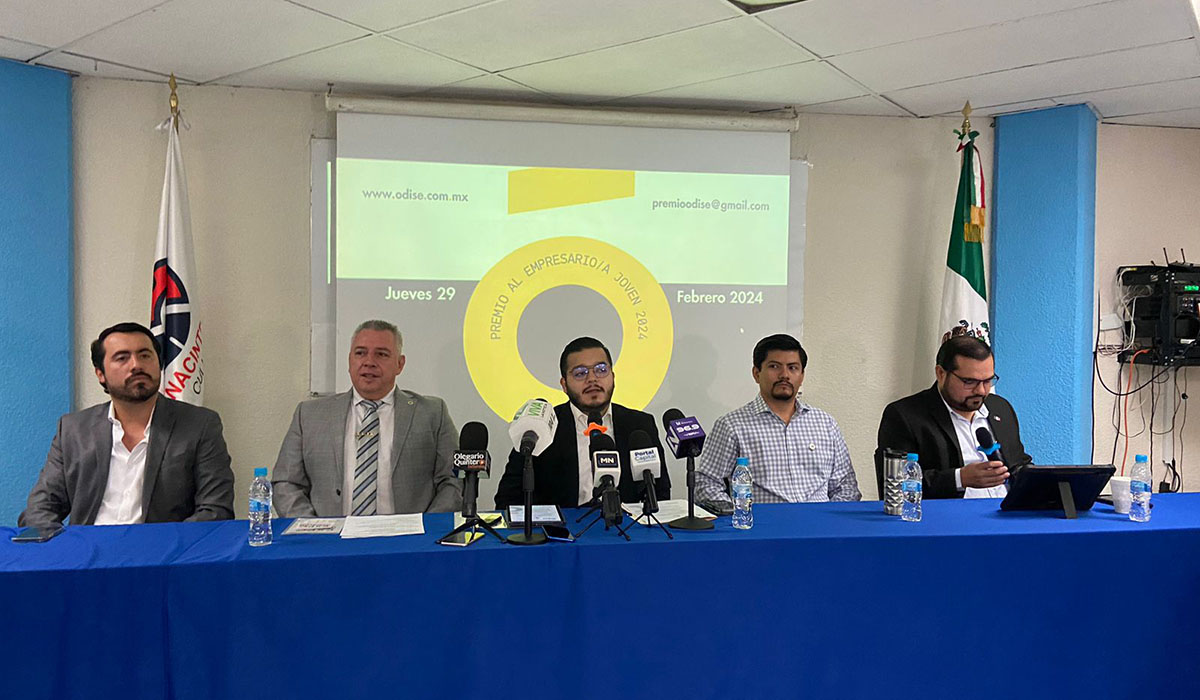 Convocan a jóvenes empresarios al Premio Odise 2024
