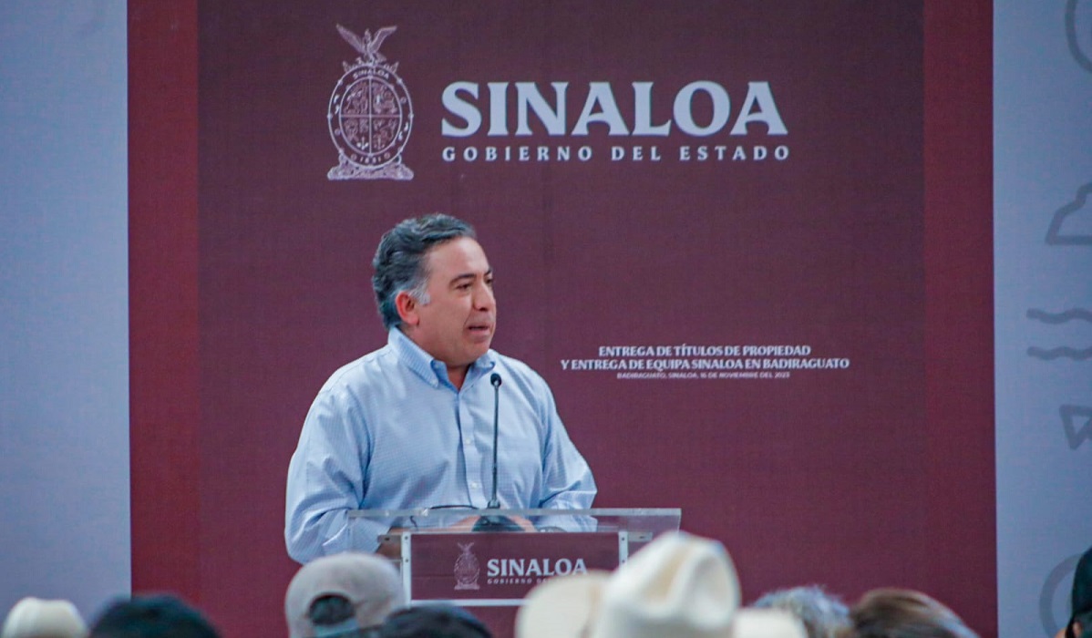 Enrique Inzunza Cázarez, secretario general de Gobierno en Sinaloa