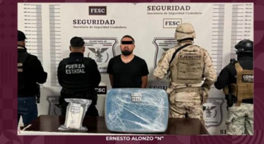 Le pusieron el dedo… ‘El Neto’, originario de Mocorito, fue detenido en Tijuana con 150 mil pastillas de fentanilo