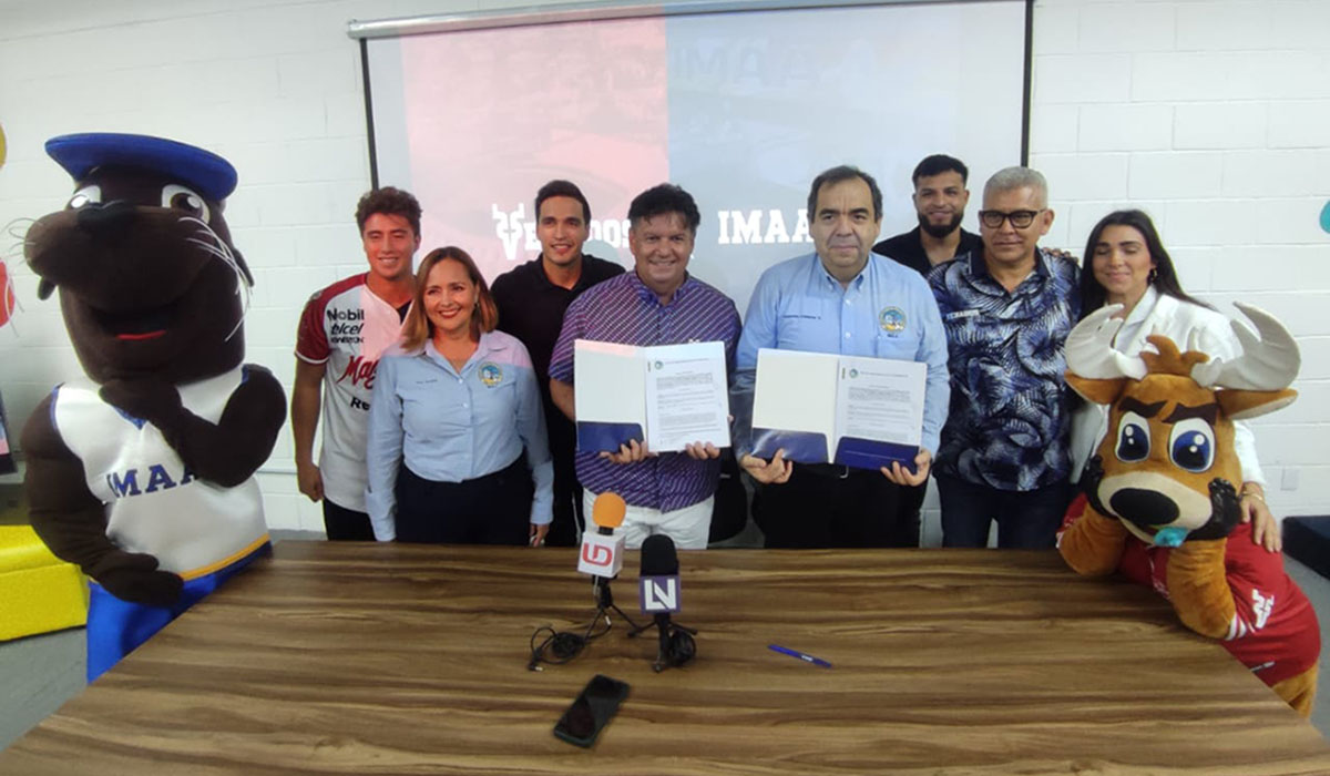 Convenian IMAA y Venados de Mazatlán para una educación de calidad entre colaboradores