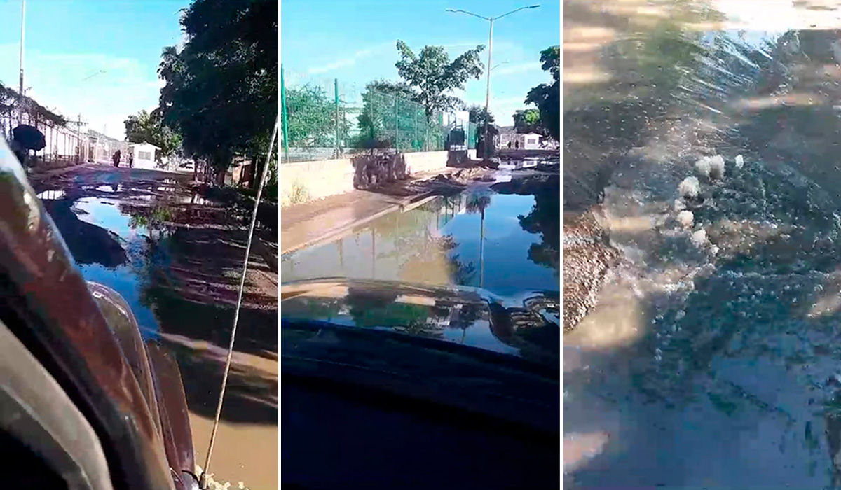 Reportan fuga de aguas negras en el penal de Mazatlán