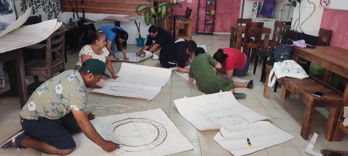 Rastreadoras de Mazatlán plasmarán en mural los rostros de sus desaparecidos
