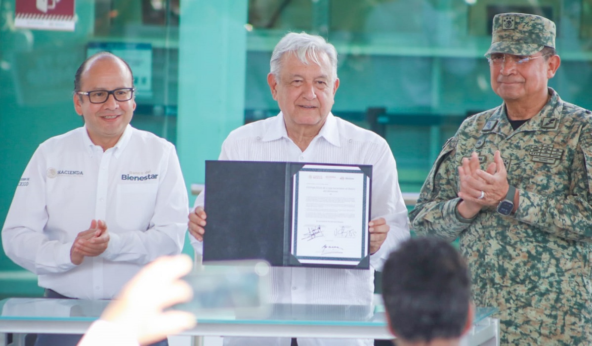 Desde Culiacán, AMLO inaugura todas las sucursales del Banco del Bienestar en el país
