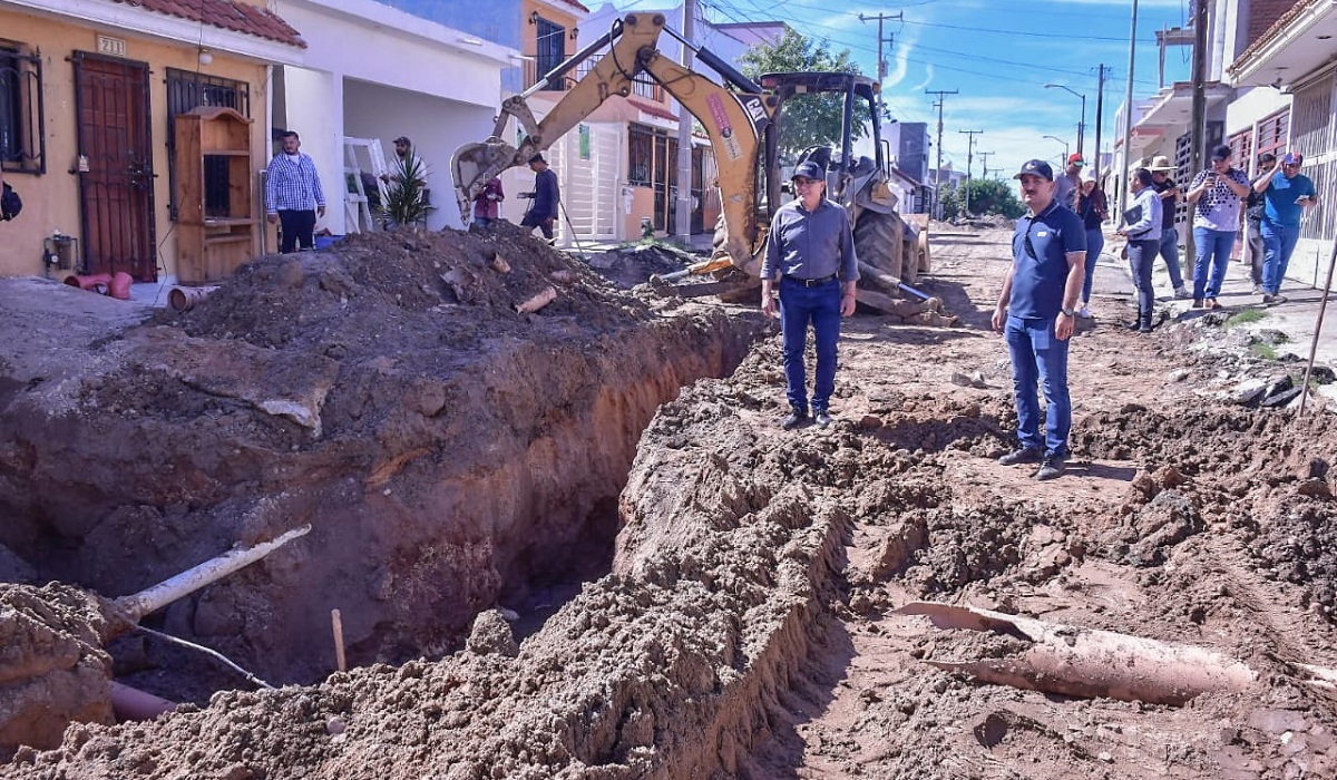 Tras 25 años, vecinos de Arboledas en Mazatlán tendrán nuevo sistema de drenaje y pavimentación