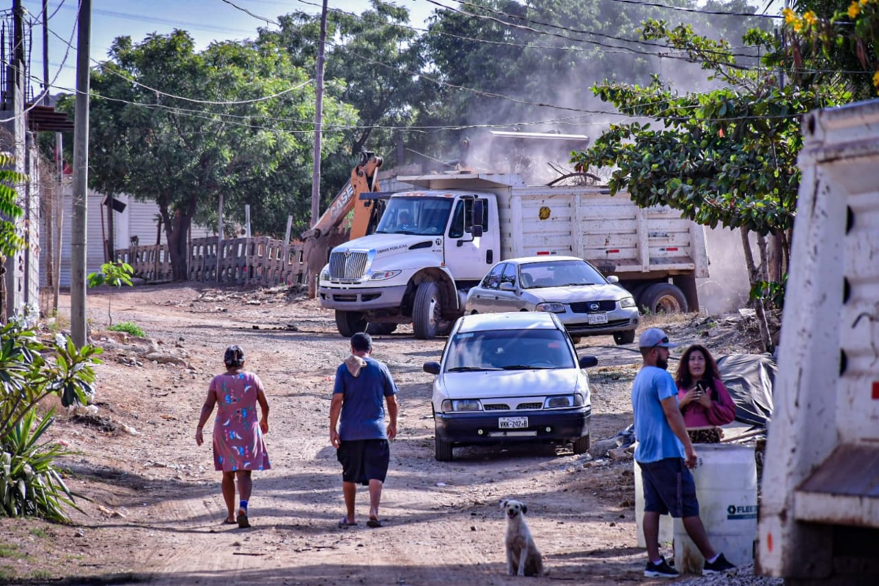 Por seis meses los vecinos de la Casa Redonda en Mazatlán han solicitado la instalación de servicios básicos