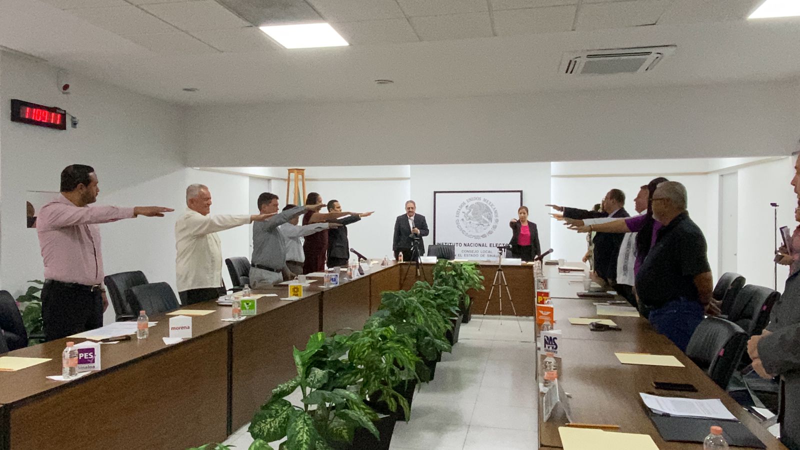 Instalan el Consejo Local del INE en Sinaloa y dan inicio al proceso electoral 2023-2024
