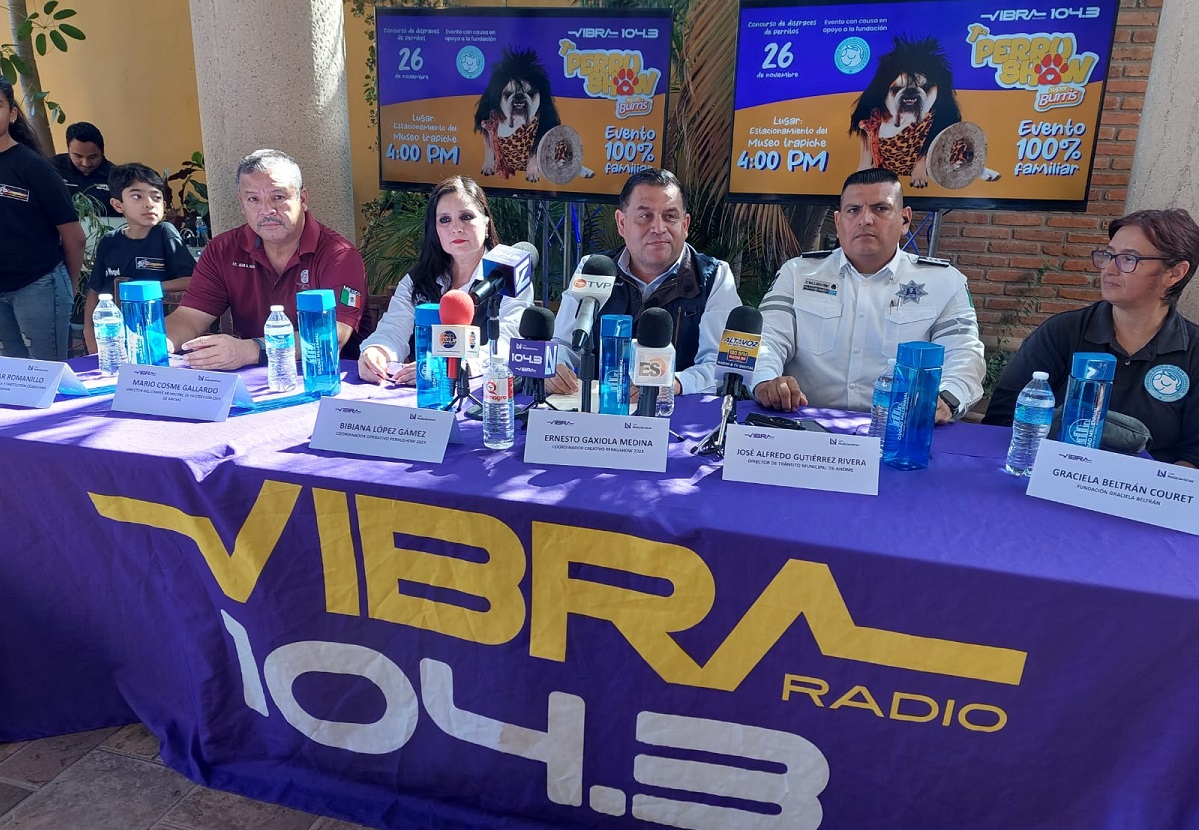 Vibra Radio Los Mochis y Los Noticieristas invitan al Perru Show-Súper Burris 2023