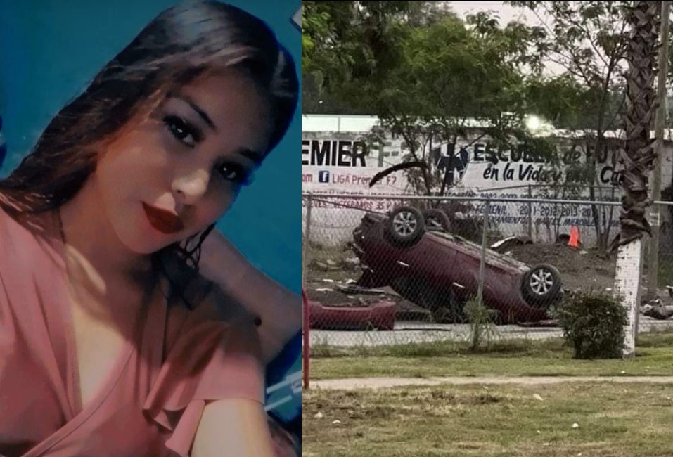 Video: Joven madre y su bebé mueren en volcadura al huir de persecución desatada en NL