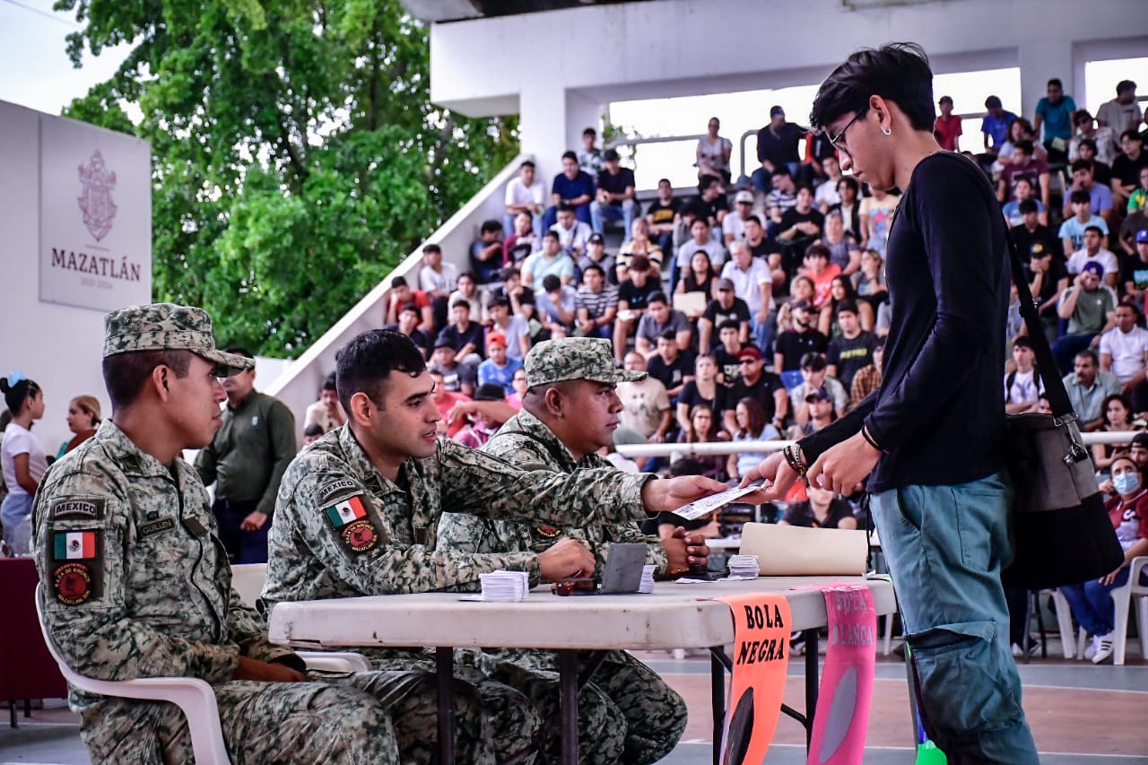 En Mazatlán, mil 637 jóvenes están listos para realizar su Servicio Militar