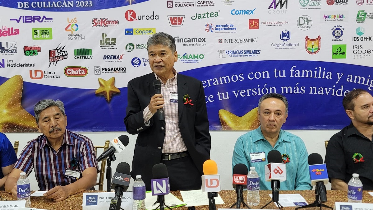 Kuroda anuncia su Desfile Navideño Culiacán 2023