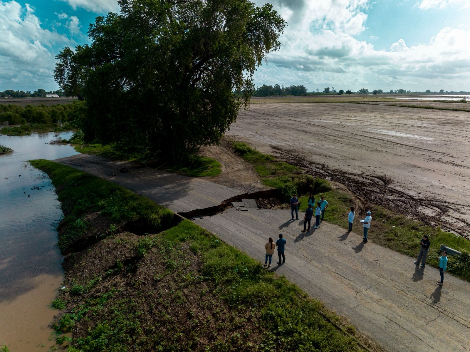 Tenemos un avance del 25 por ciento en la reparación de caminos afectados por “Norma”: Obras Públicas
